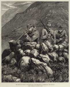 Il Principe di Galles nelle Highlands, la caccia al cervo a Invercauld