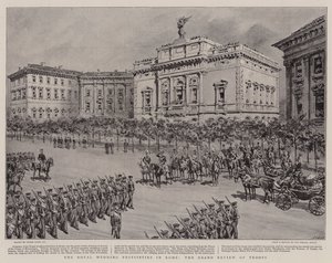 Le festività del matrimonio reale a Roma, la grande parata delle truppe da Frank Dadd