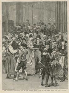 Il ballo in maschera dei bambini alla Mansion House da Frank Dadd