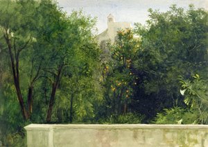 Un giardino italiano da Frank Dicksee