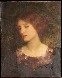 Contemplazione, 1897 da Frank Dicksee