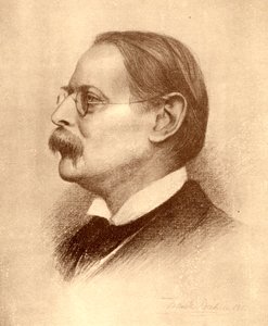 Edmund William Gosse, poeta, autore e critico inglese da Frank Dicksee