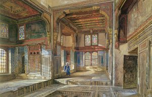 La casa di Moufti Sheikh el Mahadi, Il Cairo, 1873