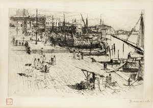 La Riva, verso il Palazzo Ducale da Frank Duveneck