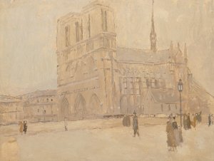 Notre Dame in inverno