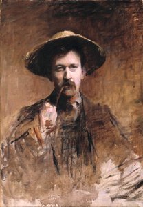 Ritratto del pittore da lui stesso, n.d. da Frank Edwin Scott
