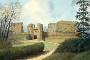 Castello di Berry Pomeroy, XV secolo, c. 1990-2010 da Frank Gardiner