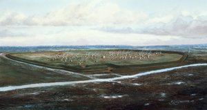 Campo di Uphall, Londra, c. 100 a.C. da Frank Gardiner