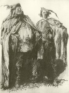 Sir John Falstaff e Pistol da Frank Gillett