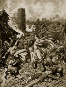 Il tornado del 1091, illustrazione da 