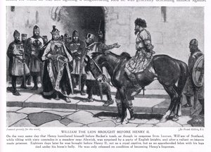 Guglielmo il Leone portato davanti a Enrico II, anni 