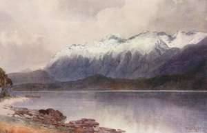 Nuova Zelanda: Cime della Cattedrale da Frank H Wright