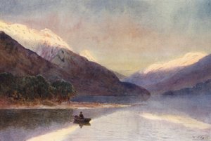 Nuova Zelanda: Fiordo del Nord, Lago Te-Anau da Frank H Wright