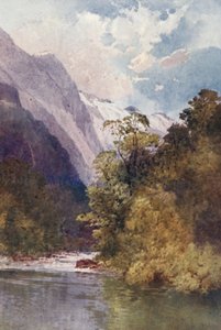 Nuova Zelanda: sul fiume Clinton da Frank H Wright