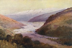 Nuova Zelanda: La valle di Rees e la catena di Richardson da Frank H Wright