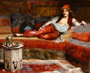 Fiore orientale, c.1890-1899 da Frank Holman