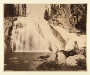 Cascate di Gibbon, 84 piedi da Frank Jay Haynes