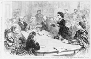 Washington D.C. Il Comitato Giudiziario..., da Frank Leslies Illustrated Newspaper, 1871 da Frank Leslie
