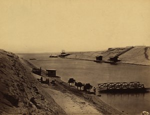 Lago Timsah, Suez di fronte allo chalet da Frank Mason Good