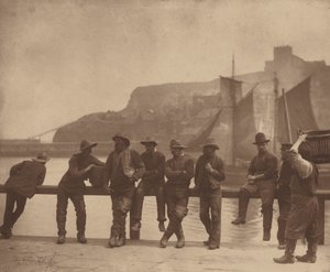 Pescatori di Whitby, c. 1885 (foto) da Frank Meadow Sutcliffe