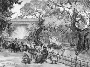 Giardino del Palais-Royal, 1915