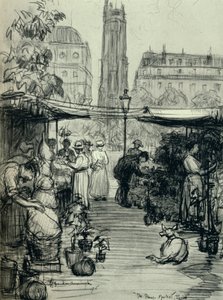 Il mercato dei fiori, 1915