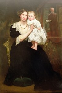Mrs Moss Bennett e bambino