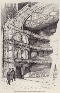 Interno del Palace Theatre, Londra