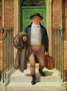 Il signor Pickwick lascia casa da Frank Reynolds
