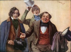 Mr. Tupman, Mr. Snodgrass e Mr. Winkle