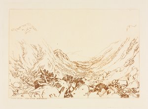 Ben Arthur, Scozia, 1884 da Frank Short