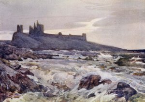 Castello di Dunstanburgh da Frank Southgate