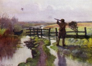 Norfolk Broads: Una mattina di ottobre nelle paludi da Frank Southgate
