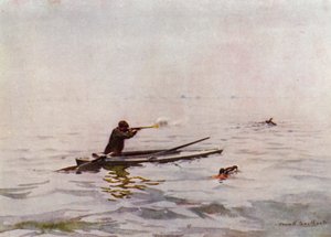Norfolk Broads: Punt-Gunning su Breydon da Frank Southgate