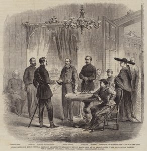 La rivoluzione in Sicilia, il Generale Garibaldi riceve l
