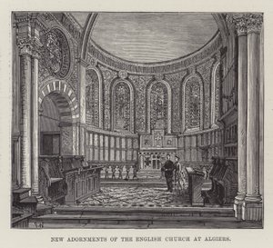 Nuovi ornamenti della Chiesa inglese ad Algeri da Frank Watkins