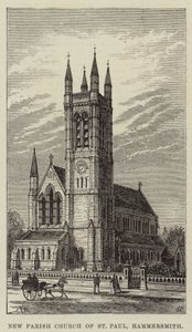 Nuova chiesa parrocchiale di San Paolo, Hammersmith da Frank Watkins