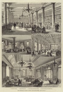 La biblioteca della Grosvenor Gallery, New Bond-Street da Frank Watkins