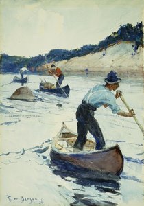 Canoa da Frank Weston Benson