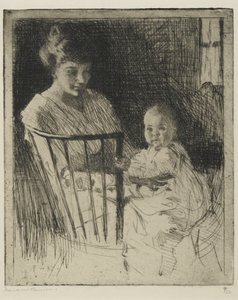 Madre e figlio da Frank Weston Benson