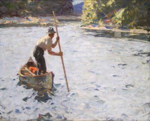 Sul Grand River da Frank Weston Benson