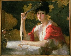 Rosso e oro da Frank Weston Benson