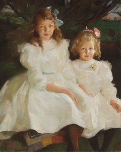 Due bambine da Frank Weston Benson