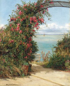 Un giardino sul mare da Frank William Warwick Topham