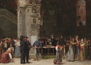 Disegno per il servizio militare - Italia moderna