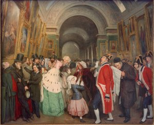 Quattro ore, al Salone. (Chiusura del Salone annuale di pittura)