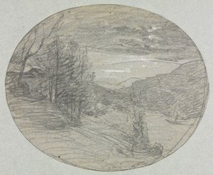 Paesaggio da François Auguste Ravier