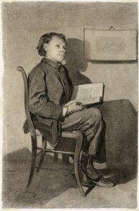 Ragazzo che legge da François Bonvin
