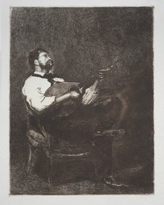 Suonatore di chitarra, 1861