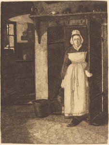 La porta del seminterrato (La Sortie de Cave) da François Bonvin